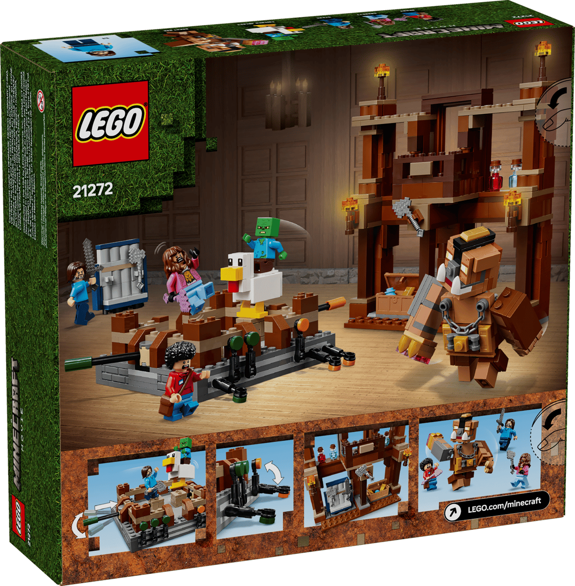 Lego 21272 - Minecraft® Waldanwesen mit Boxring
