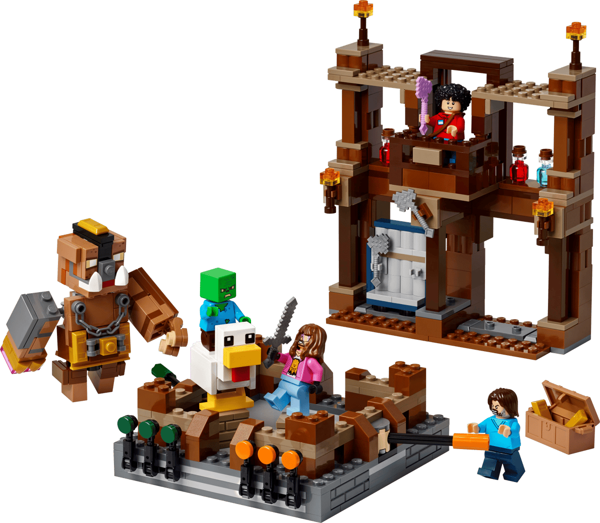 Lego 21272 - Minecraft® Waldanwesen mit Boxring