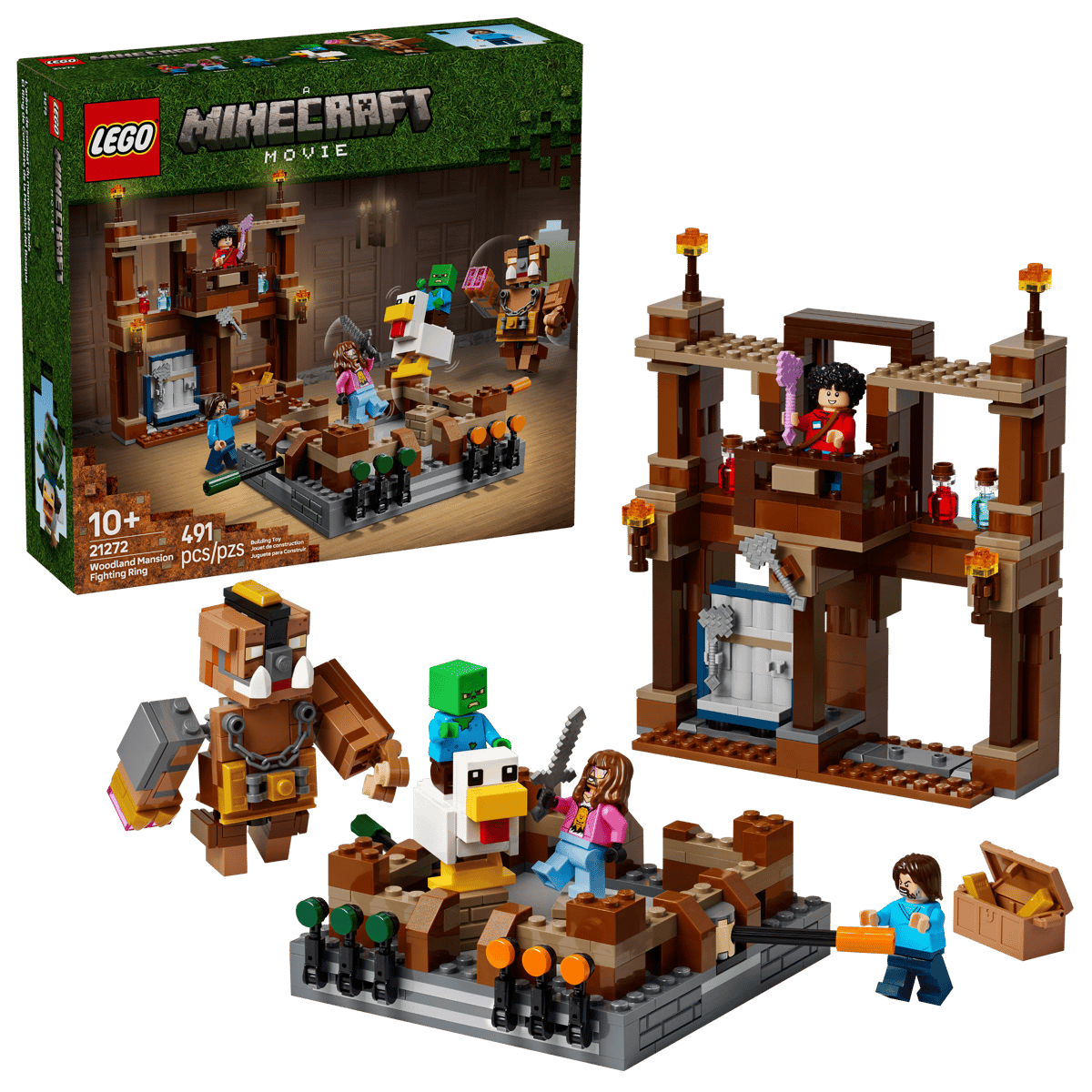 Lego 21272 - Minecraft® Waldanwesen mit Boxring