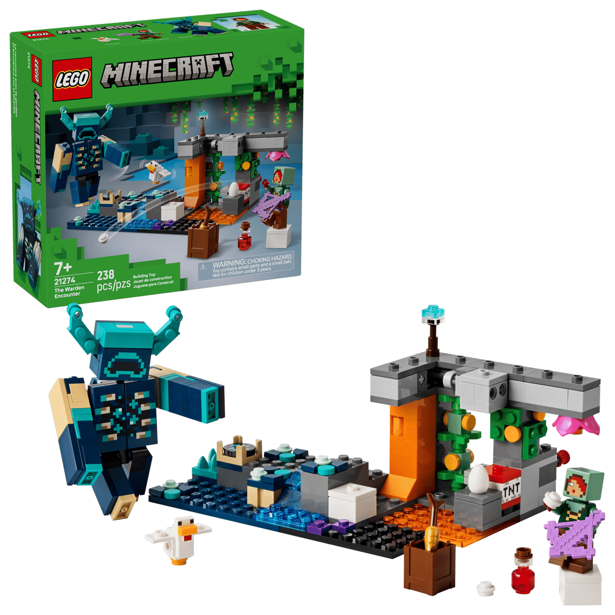 Lego 21274 - Minecraft® Begegnung mit dem Wächter