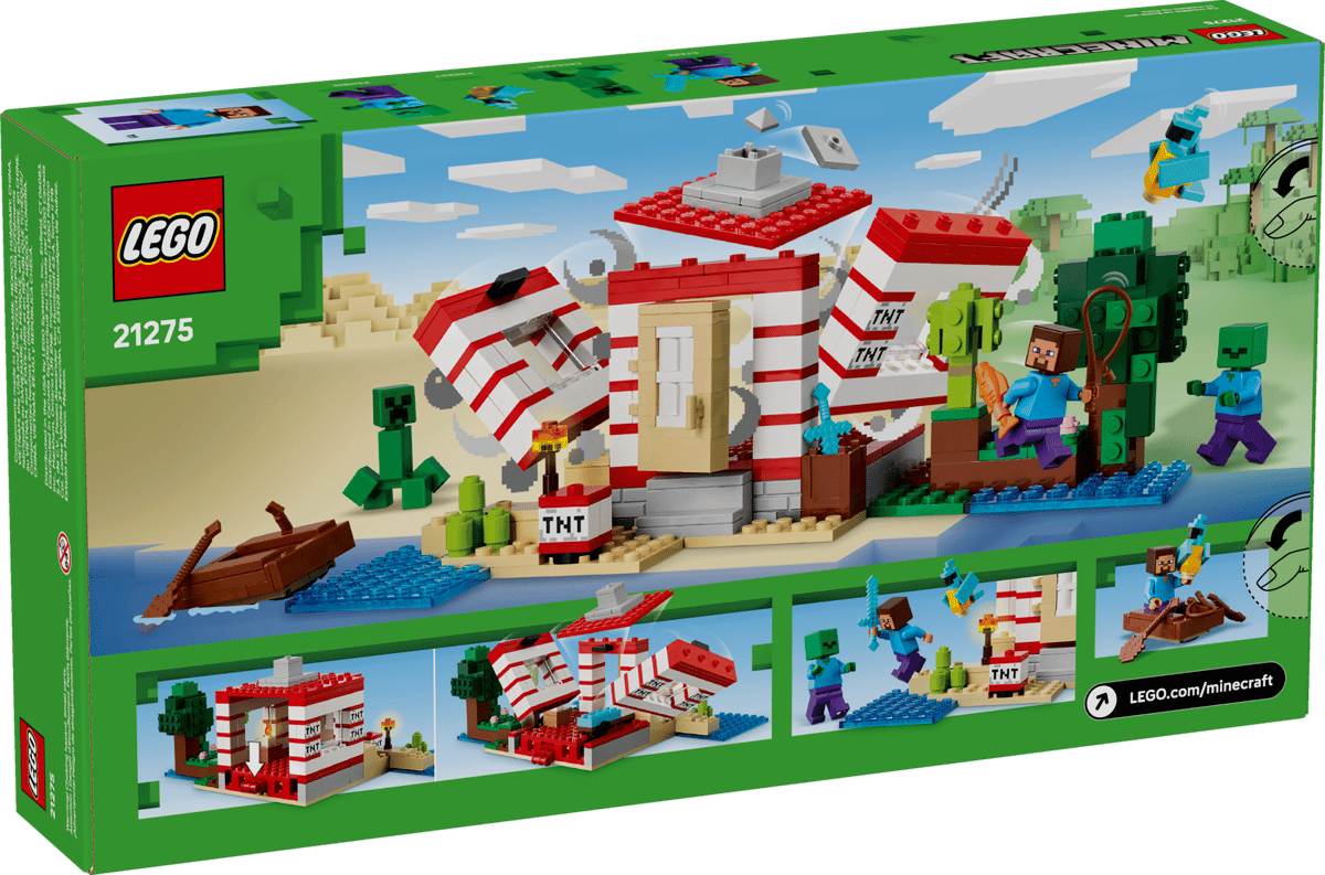 Lego 21275 - Minecraft® Das TNT-Dschungelhaus