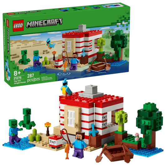 Lego 21275 - Minecraft® Das TNT-Dschungelhaus