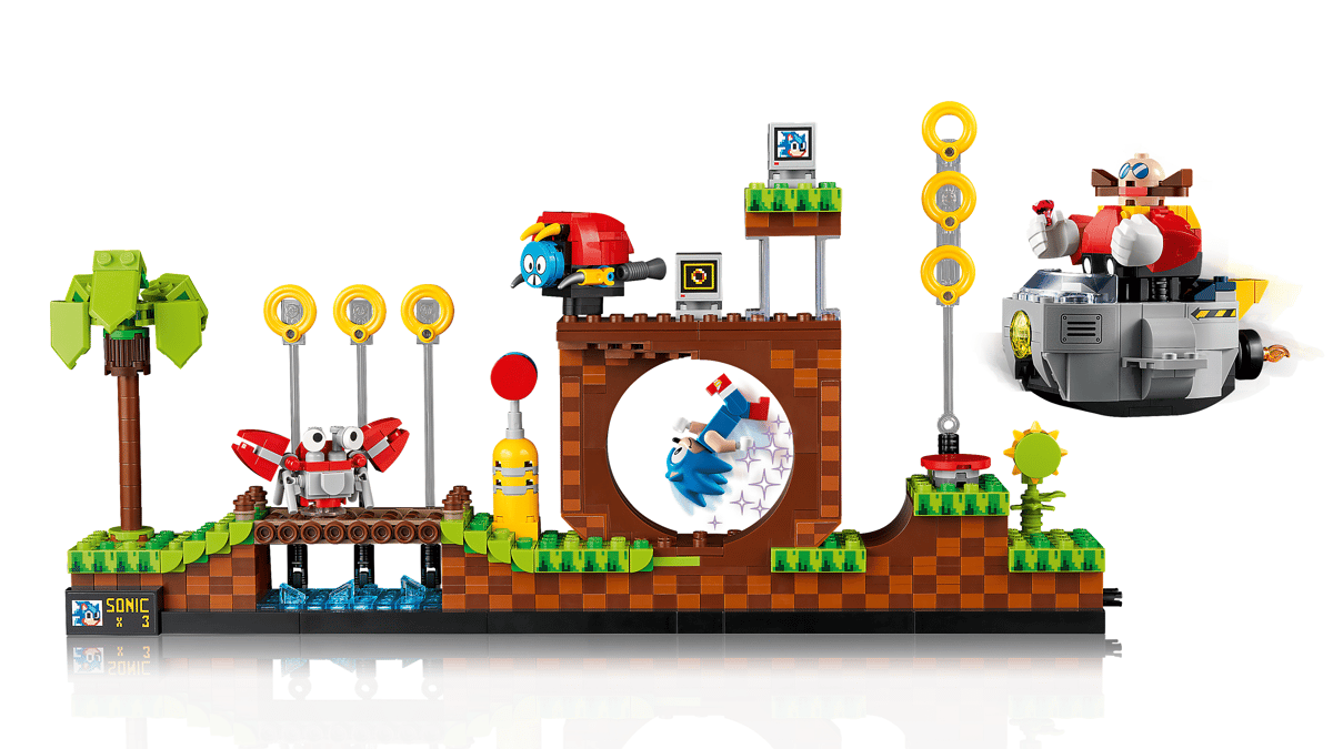 LEGO 21331 - Sonic the Hedgehog™ – Green Hill Zone