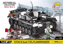 Laden Sie das Bild in den Galerie-Viewer, Cobi 2286 - STUG III Ausf. F Flammpanzer
