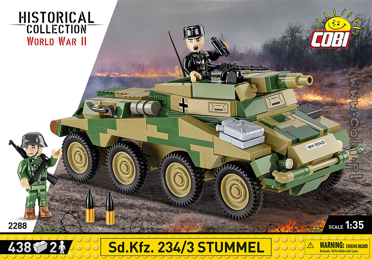 COBI  2288 - SD.KFZ 234 - 3 STUMMEL