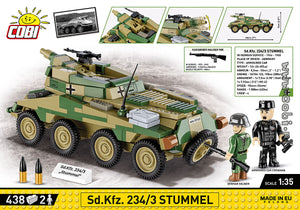 COBI  2288 - SD.KFZ 234 - 3 STUMMEL