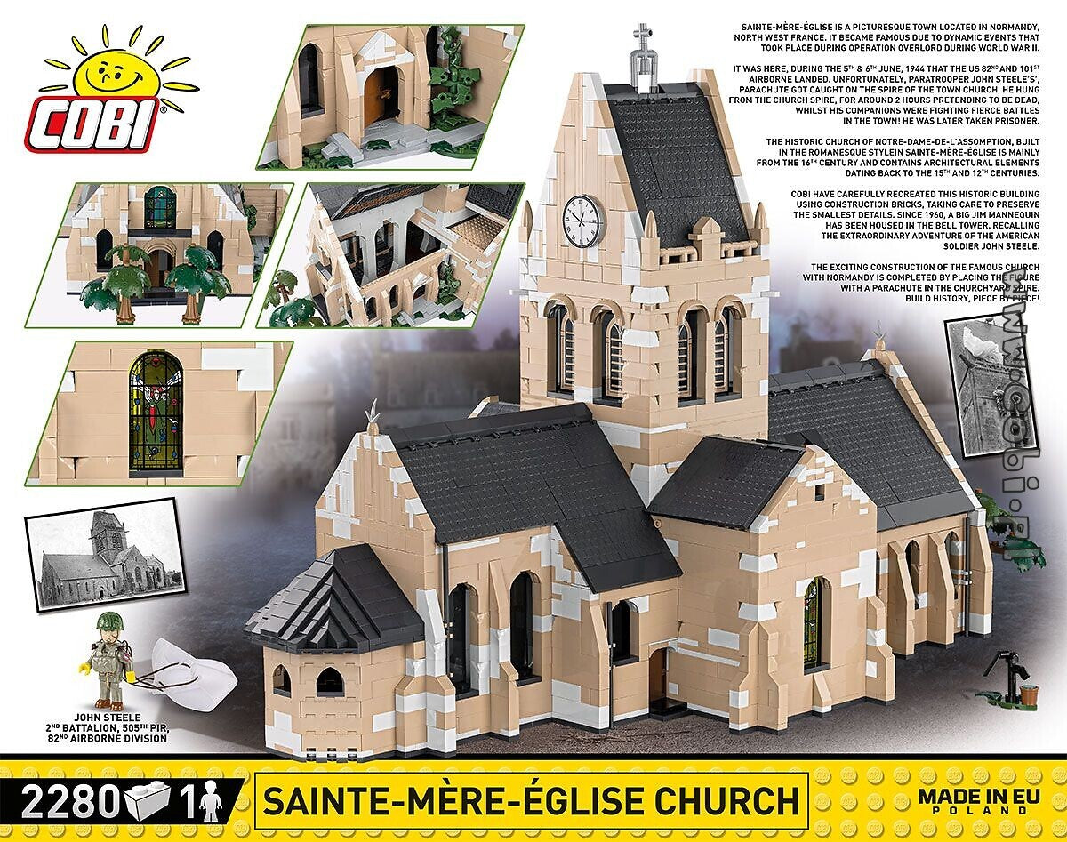 Cobi 2299 - Sainte-Mère-Église Kirche
