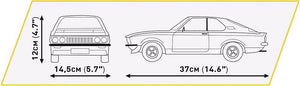 COBI 24338 Opel Manta A 1970 EXECUTIVE EDITION 1:12