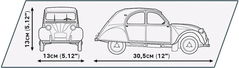COBI 24341 - Citroen 2CV Charleston