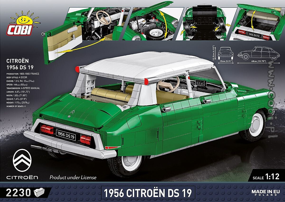 COBI 24347 - Citroen DS 19 1956