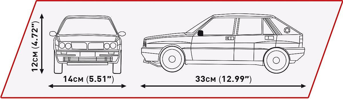COBI 24357 - Lancia Delta HF Integrale