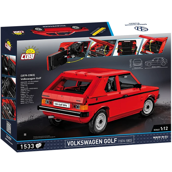COBI 24359 - VOLKSWAGEN GOLF (1974-83)