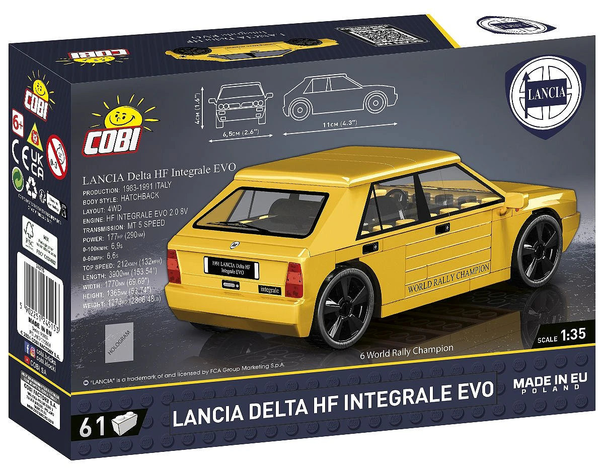 COBI 24515 - Lancia Delta HF Integrale EVO 1991