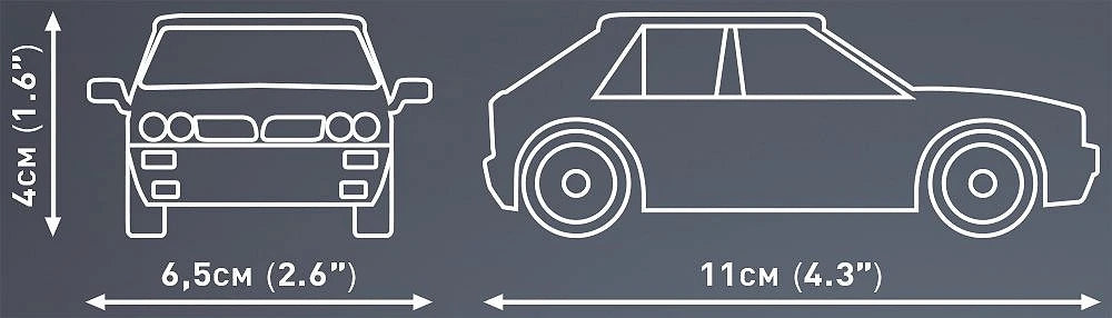 COBI 24515 - Lancia Delta HF Integrale EVO 1991
