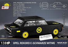 Laden Sie das Bild in den Galerie-Viewer, COBI 24597 - Opel Rekord C-Schwarze Witwe
