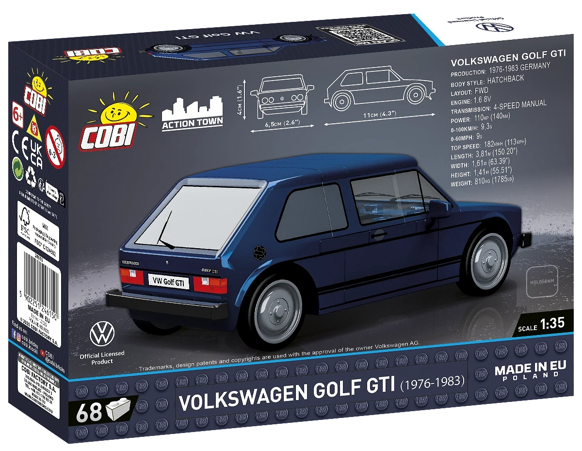 COBI 24615 - Volkswagen Golf GTI (1976-1983)