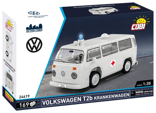 COBI 24619 -  Volkswagen T2b Krankenwagen