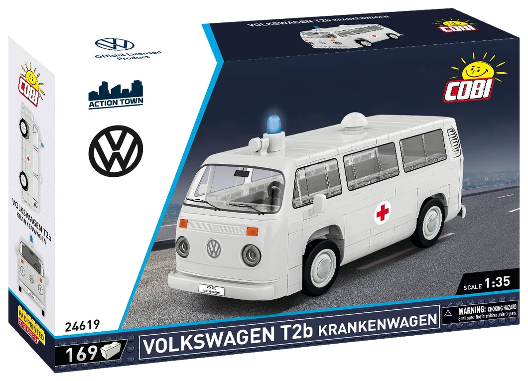 COBI 24619 -  Volkswagen T2b Krankenwagen
