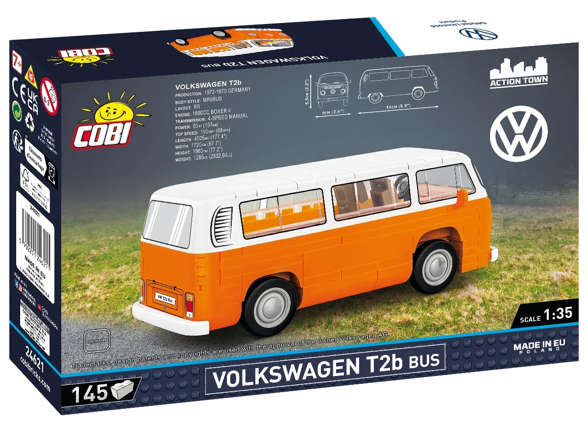 COBI 24621 - Volkswagen T2b Bus