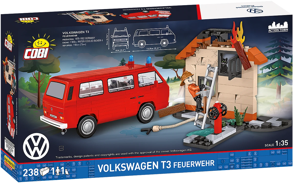 COBI 24635 - VW T3 Feuerwehr