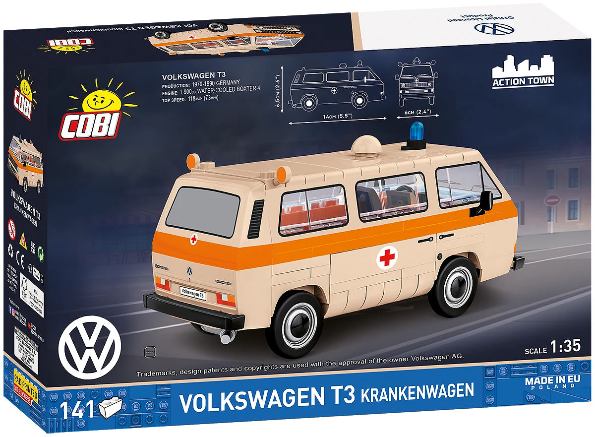 COBI 24636 - VW T3 Krankenwagen
