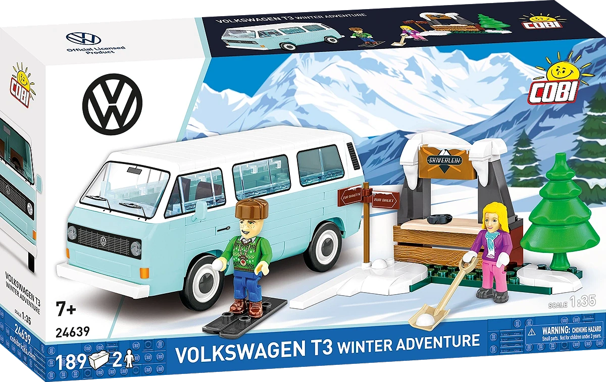 COBI 24639 - Volkswagen T3 Winter Adventure