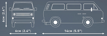 Laden Sie das Bild in den Galerie-Viewer, COBI 24639 - Volkswagen T3 Winter Adventure
