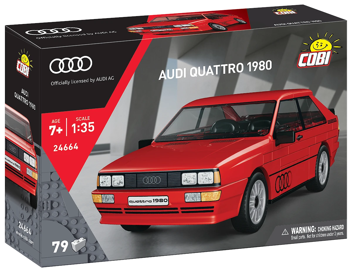COBI 24664 - Audi quattro 1980
