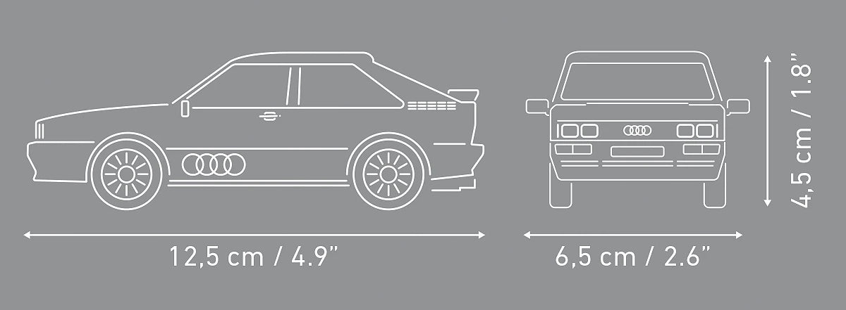 COBI 24664 - Audi quattro 1980