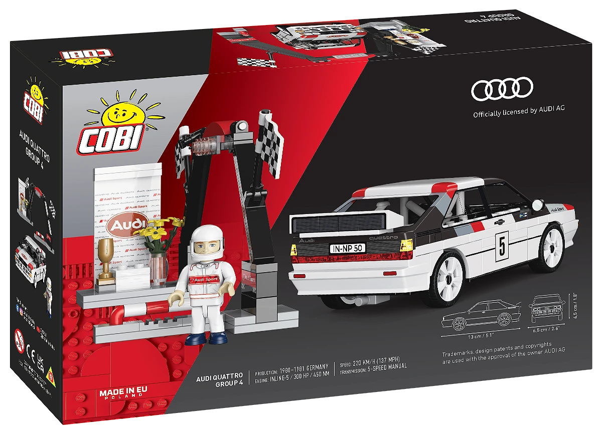 COBI 24666 - Audi quattro Group4