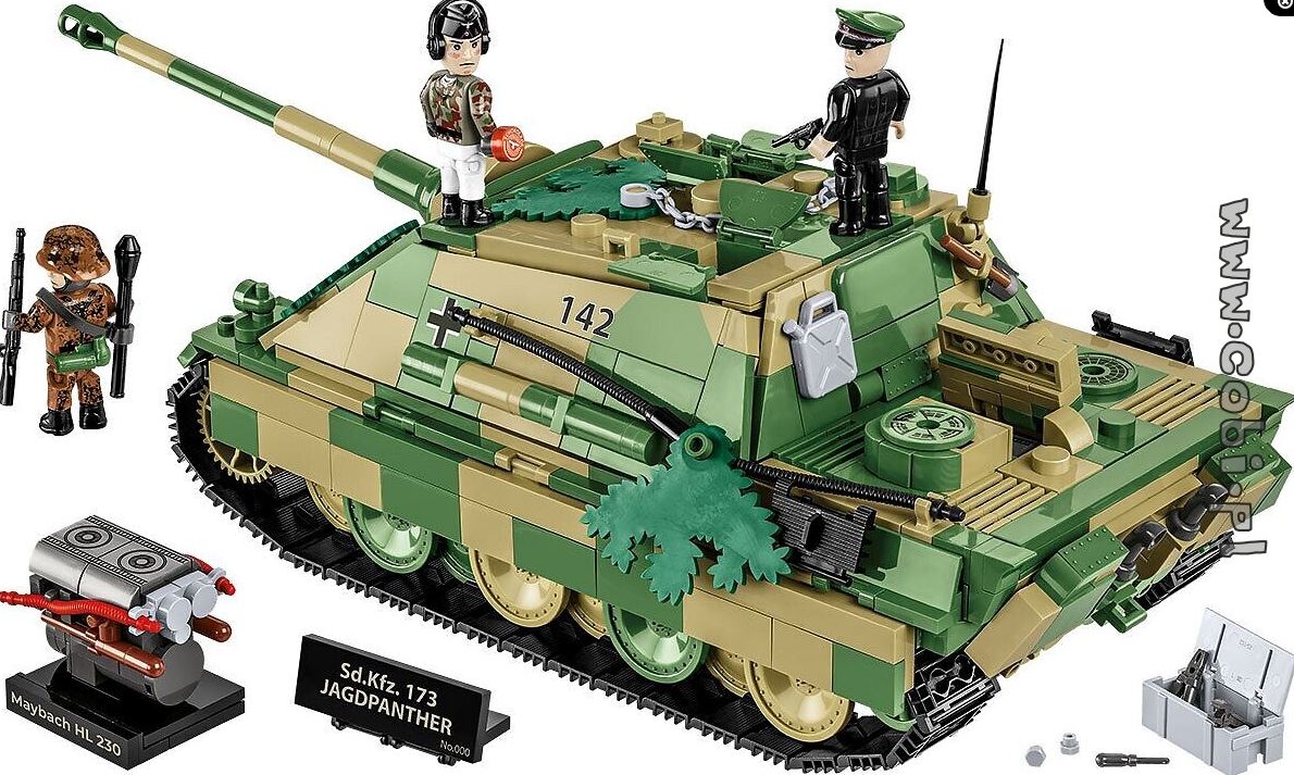 Cobi 2573 - Sd.Kfz.173 Jagdpanther- Limitierte Auflage