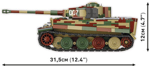 COBI 2587 - Panzerkampfwagen VI Tiger I Ausführung E No. 007 Executive Edition