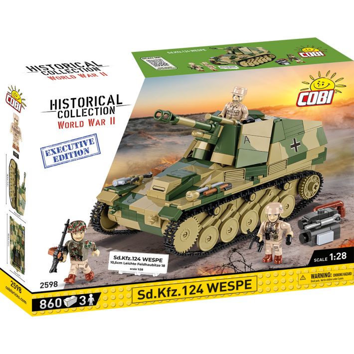 COBI 2598 - SD.KFZ.124 WESPE EXECUTIVE EDITION