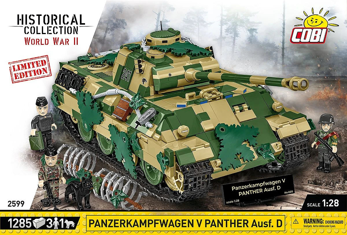 COBI 2599 - Panzerkampfwagen V Panther Ausf. D - Limitierte Auflage