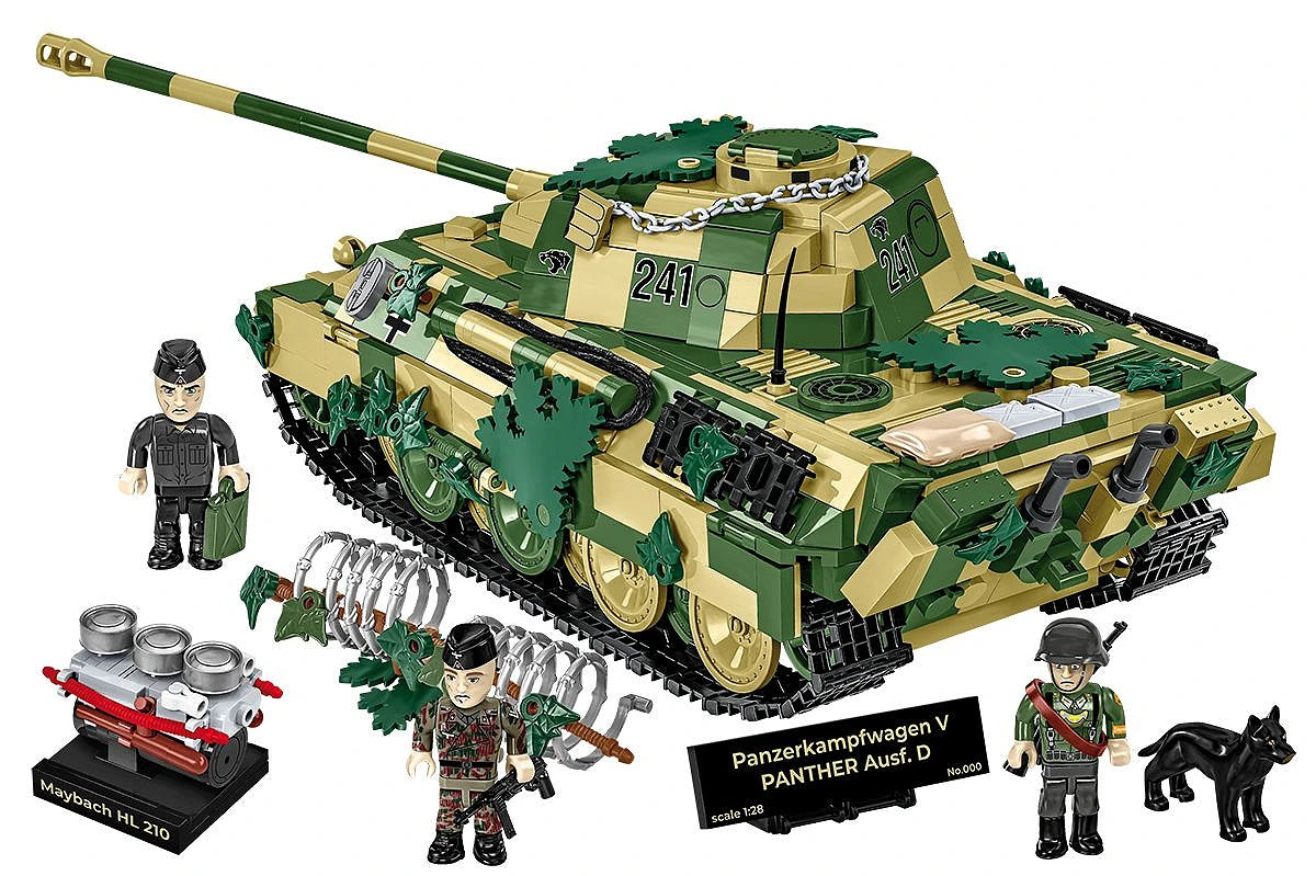 COBI 2599 - Panzerkampfwagen V Panther Ausf. D - Limitierte Auflage