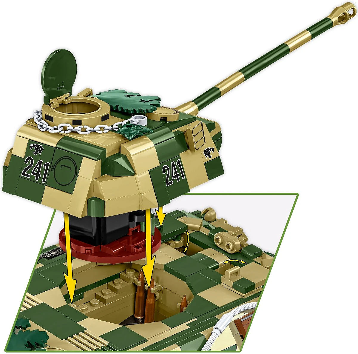 COBI 2599 - Panzerkampfwagen V Panther Ausf. D - Limitierte Auflage