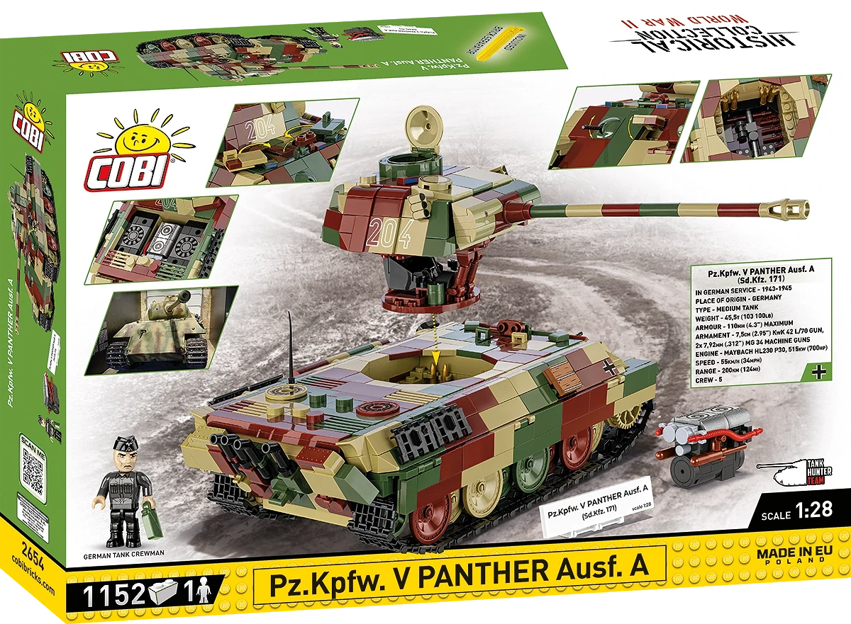 Cobi 2654 - Pz.Kpfw. V Panther Ausf. A