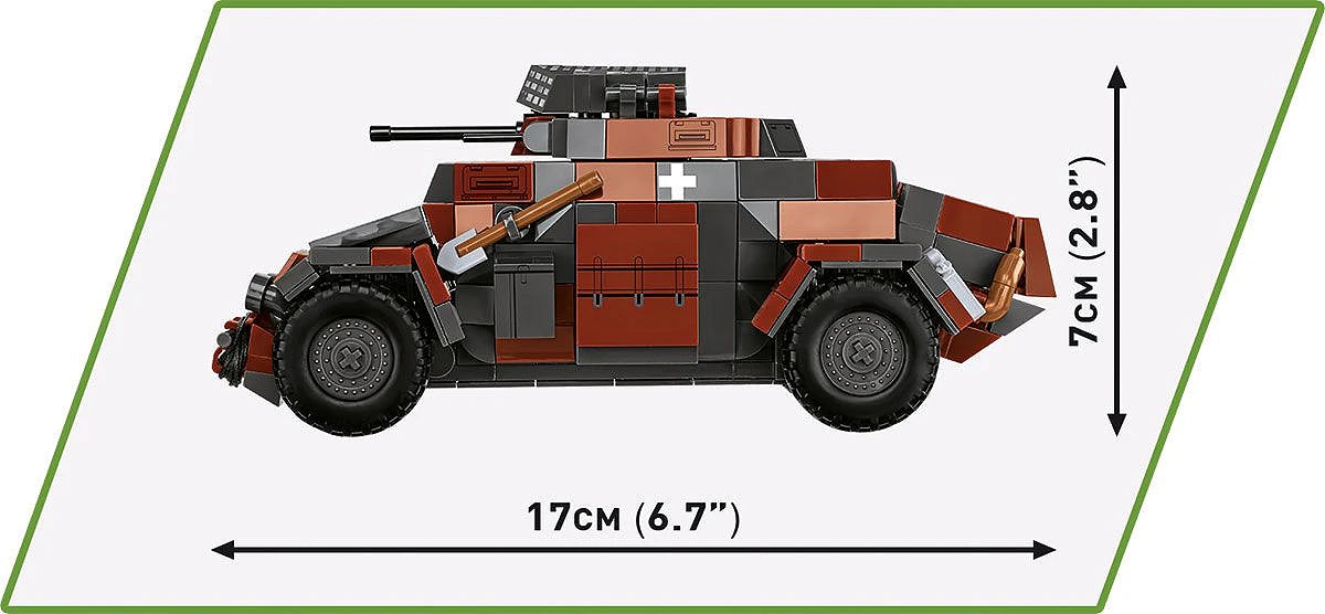 COBI 2656 - Sd.Kfz. 222 vs TKS (September 1939) - Limited Edition