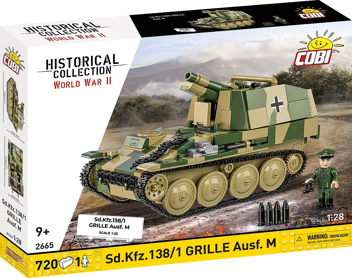 COBI 2665 - Sd.Kfz. 138/1 Grille Ausf. M