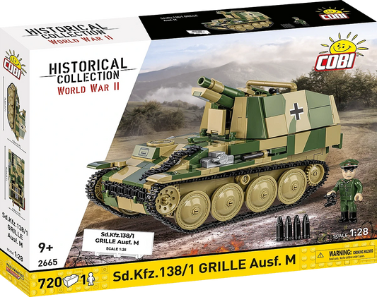 COBI 2665 - Sd.Kfz. 138/1 Grille Ausf. M
