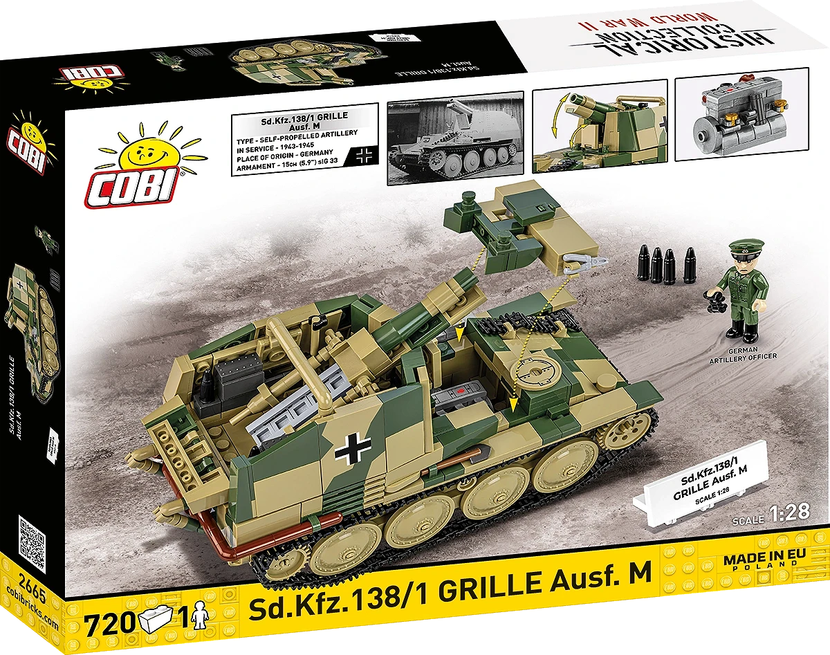 COBI 2665 - Sd.Kfz. 138/1 Grille Ausf. M