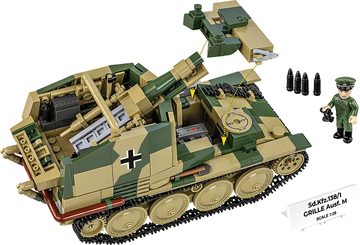 COBI 2665 - Sd.Kfz. 138/1 Grille Ausf. M