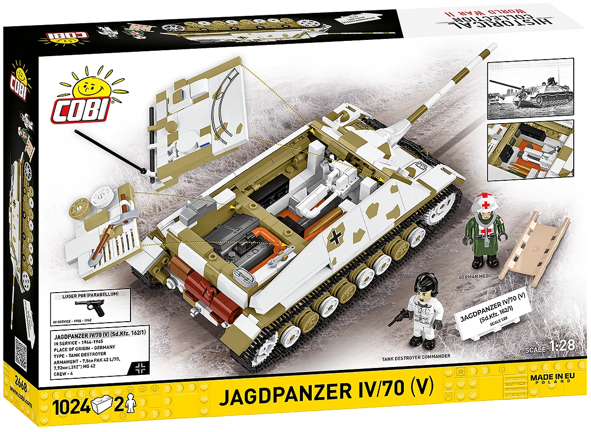COBI 2668 - Jagdpanzer IV/70 (V) (Sd.Kfz.162/1)
