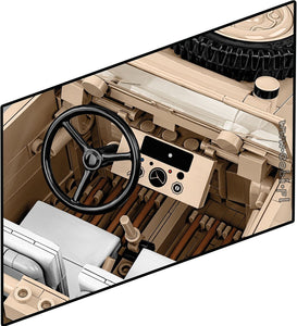 Cobi 2802 - Kübelwagen Typ 82 (Panzermuseum Munster); Executive Edition