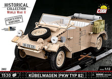 Laden Sie das Bild in den Galerie-Viewer, Cobi 2802 - Kübelwagen Typ 82 (Panzermuseum Munster); Executive Edition
