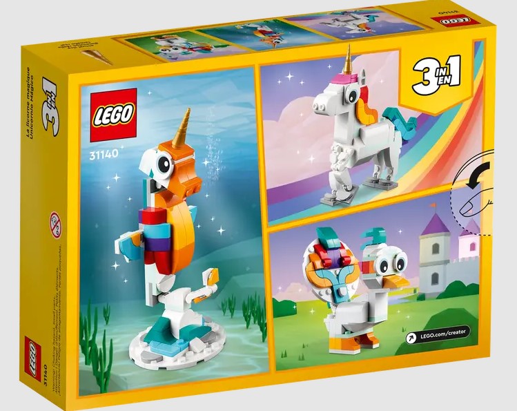 LEGO 31140 - Magisches Einhorn 3in1