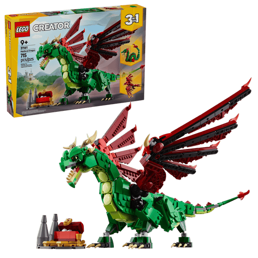Lego 31161 - Grüner Drache (Creator 3-in-1)