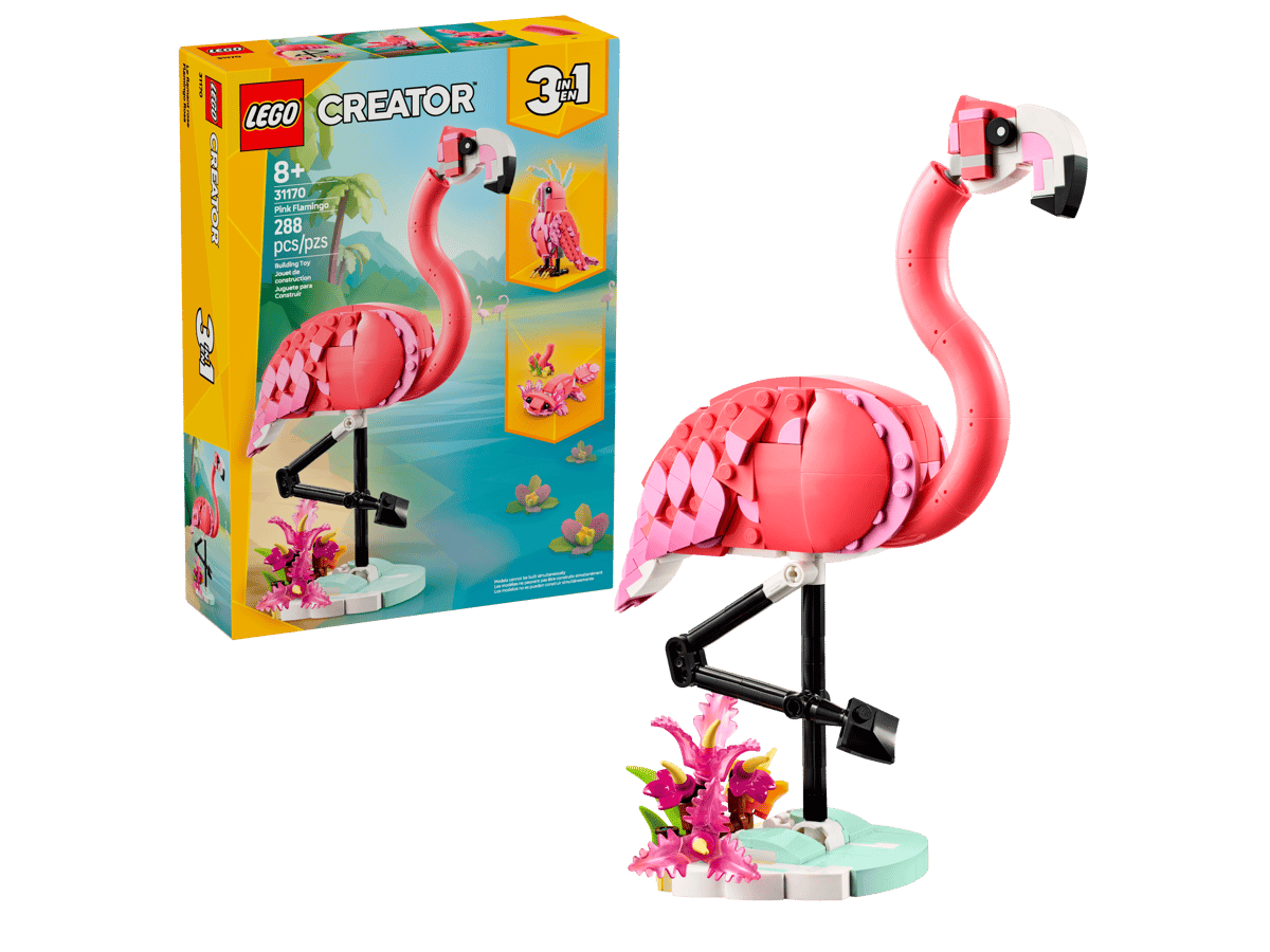 Lego 31170 - Wilde Tiere: Rosa Flamingo (Creator 3-in-1)