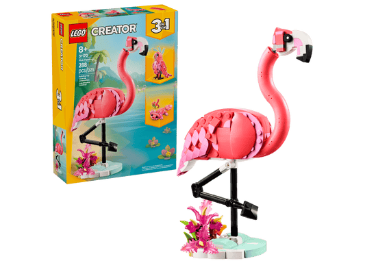 Lego 31170 - Wilde Tiere: Rosa Flamingo (Creator 3-in-1)