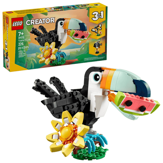 Lego 31173 - Wilde Tiere: Tropischer Tukan (Creator 3-in-1)